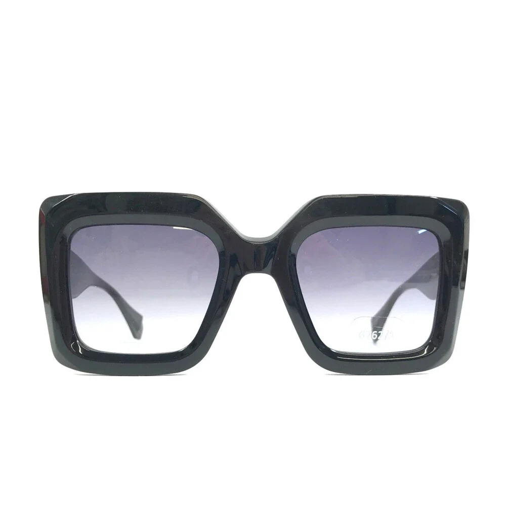 Gigi Studios Sunglasses LEANDRA 6762/1 Black Frames with Gradient Purple Lenses